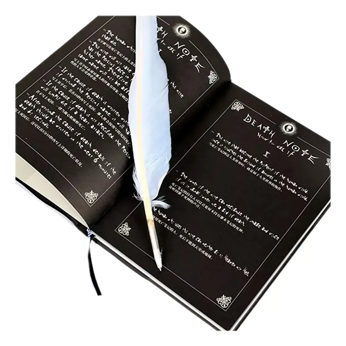 Death Note Libreta + Pluma + Cd Ost Live Action Serie Anime