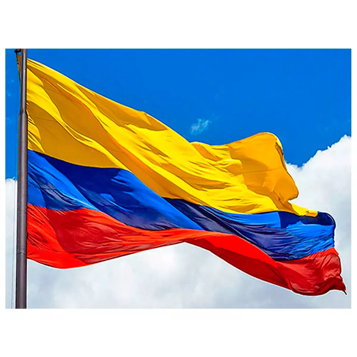 Bandera Colombia Nacional 1mtr X1.5mt Exterior Grande