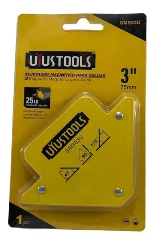 Sujetador  Escuadra Magnetico 3" Uyustools Sms03u