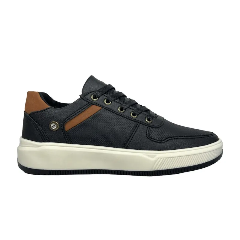 Tenis Bont Hombre Casual Negro 576