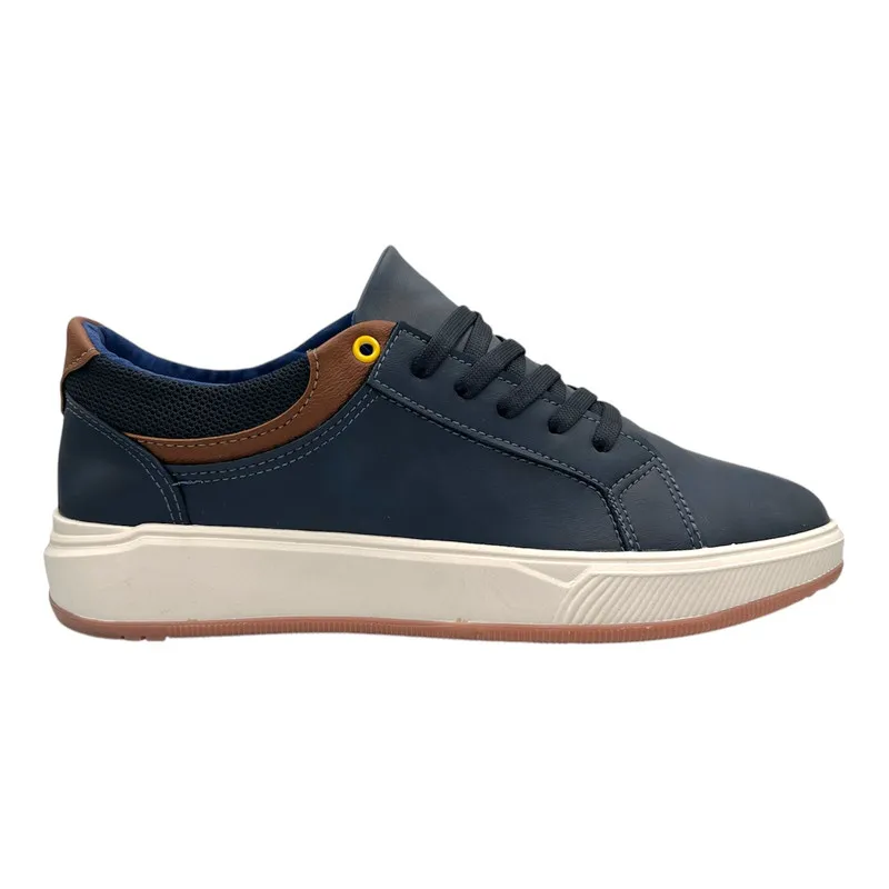 Tenis Bont Hombre Casual Azul 916