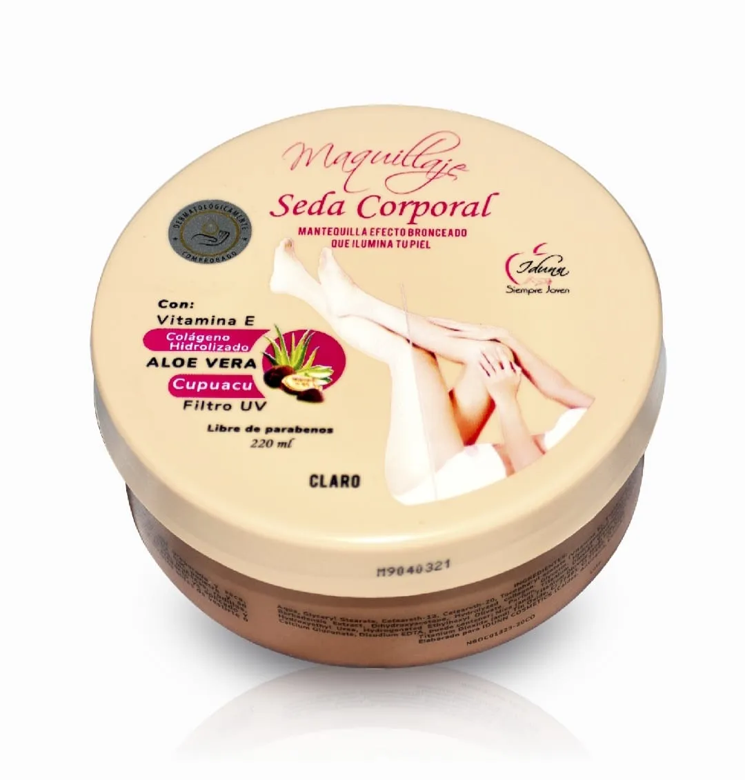 Autobronceador Maquillaje Seda Corporal 