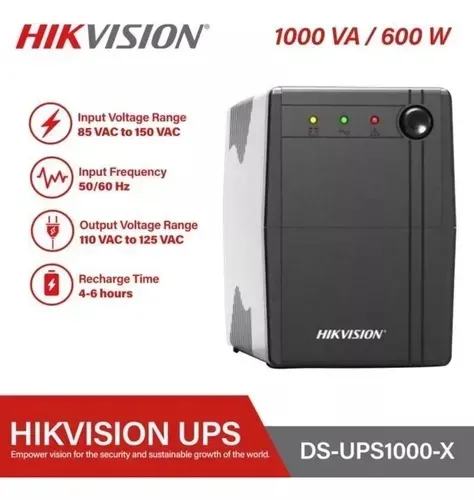 UPS Hikvision  1000VA