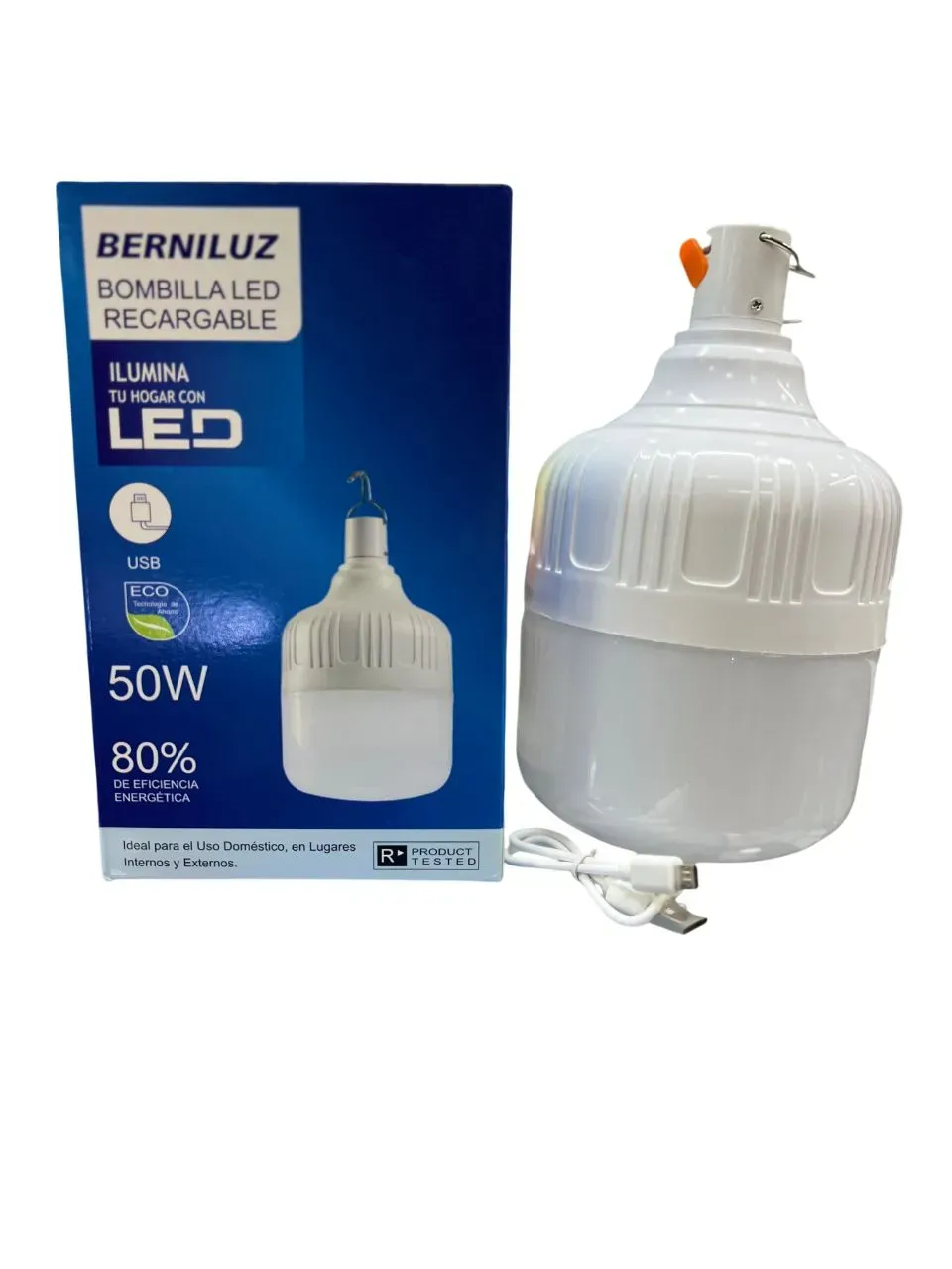 Bombillo Recargable Berniluz 50w