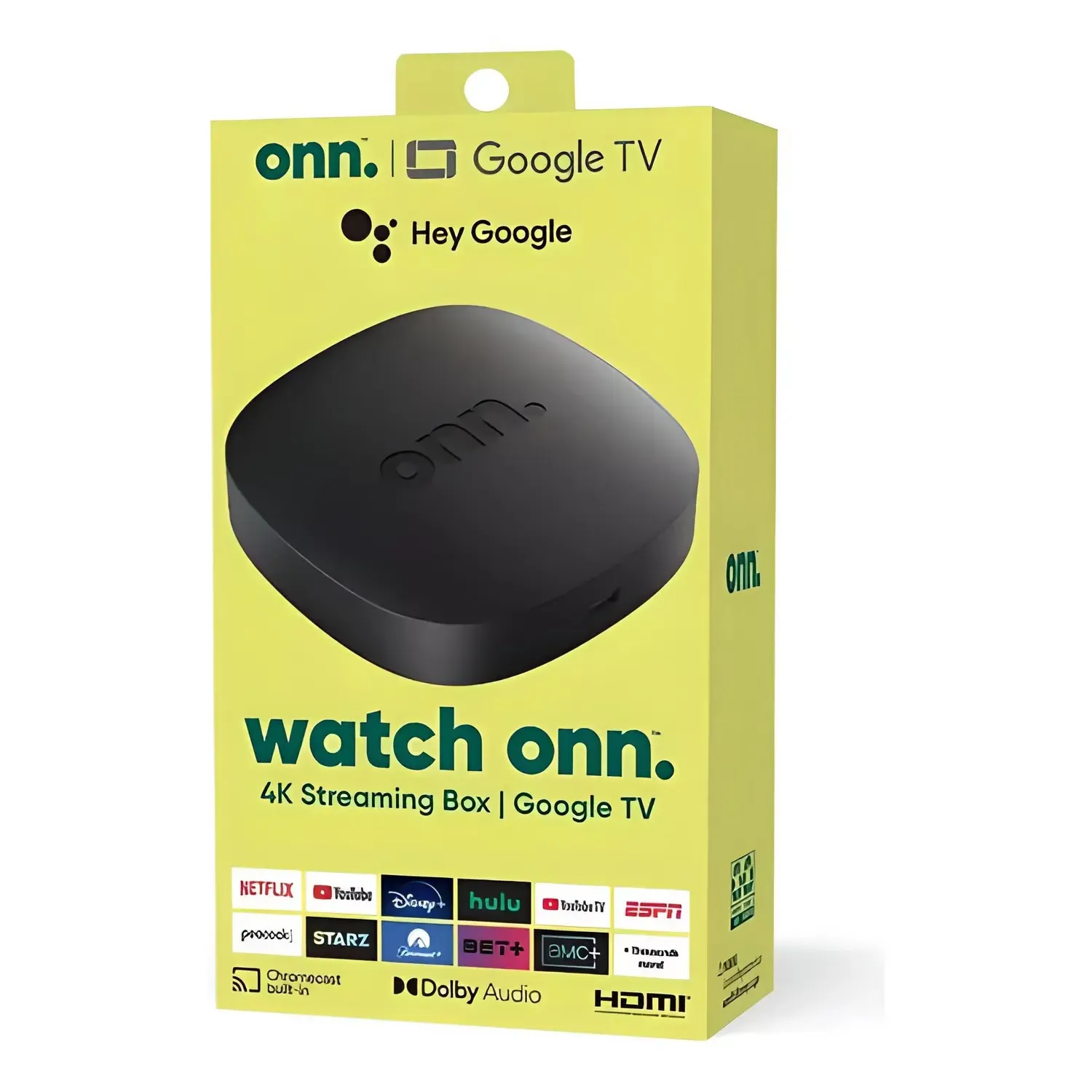 Onn Google TV 4K Streaming Box