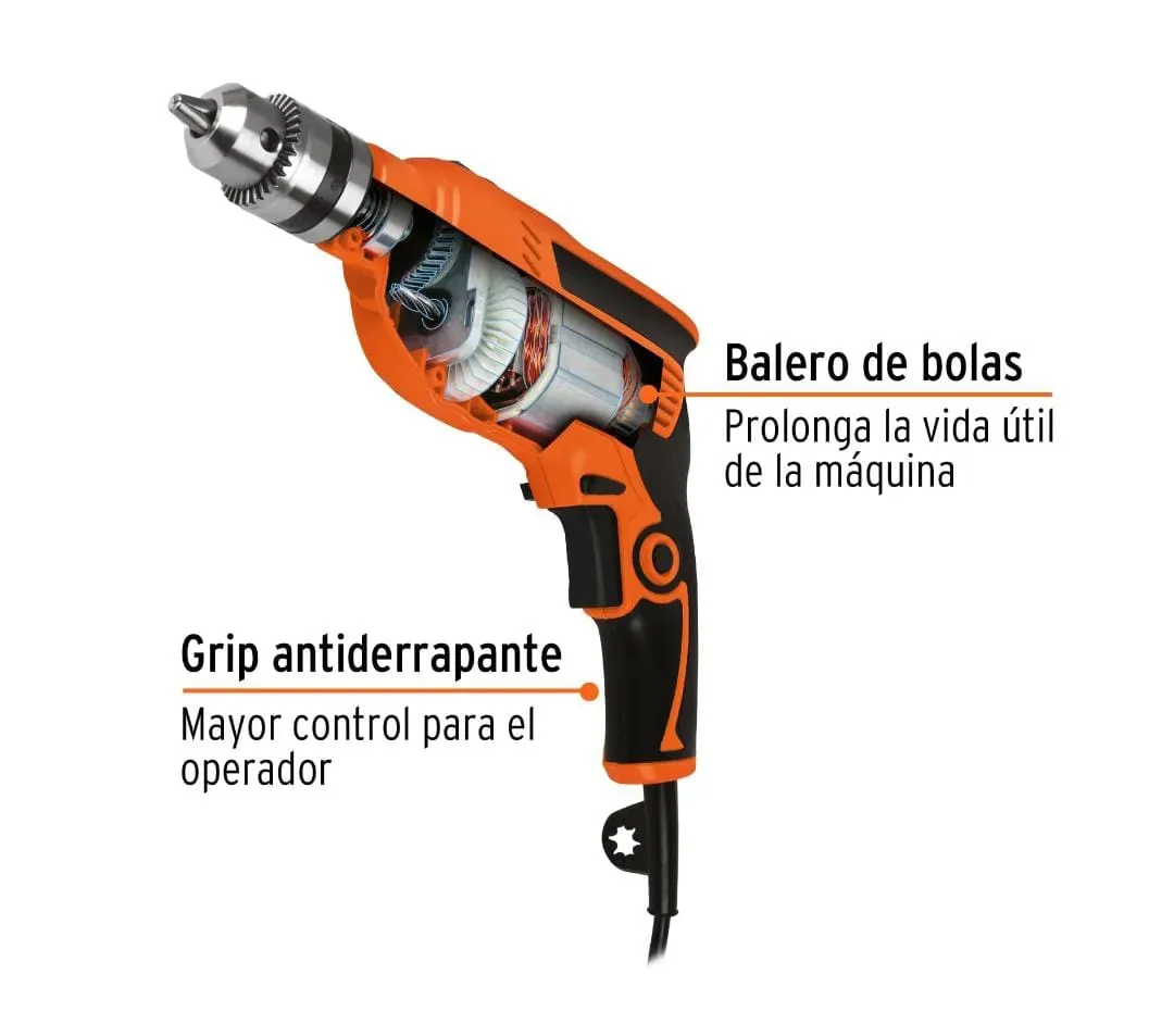 Rotomartillo 3/8", 600W, TRUPER 