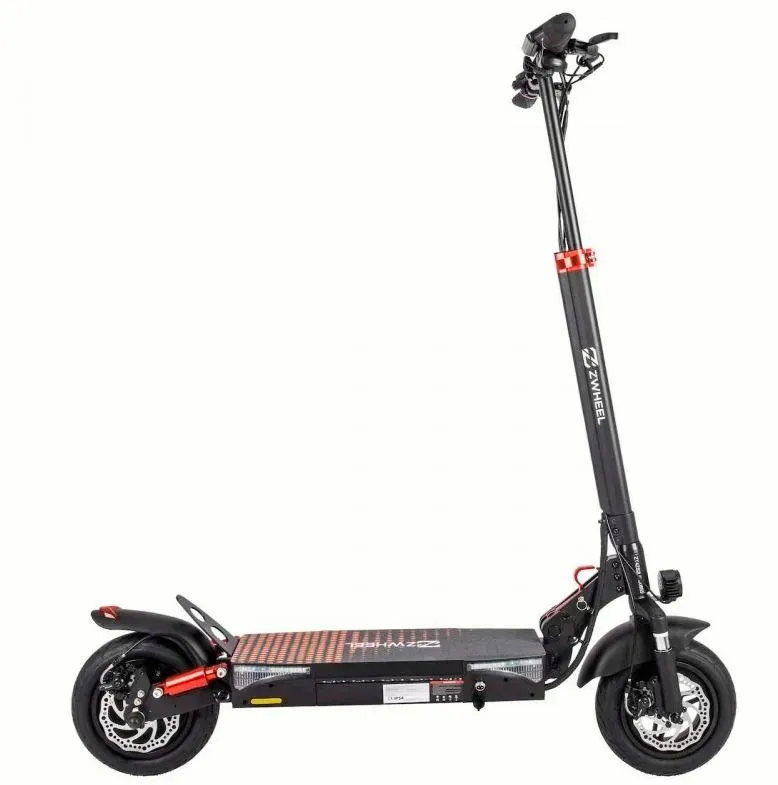 Patineta Eléctrica T4 Max Zwheel 48 v 15 ah 45 km/h 500 w, Versión Más Reciente 2024