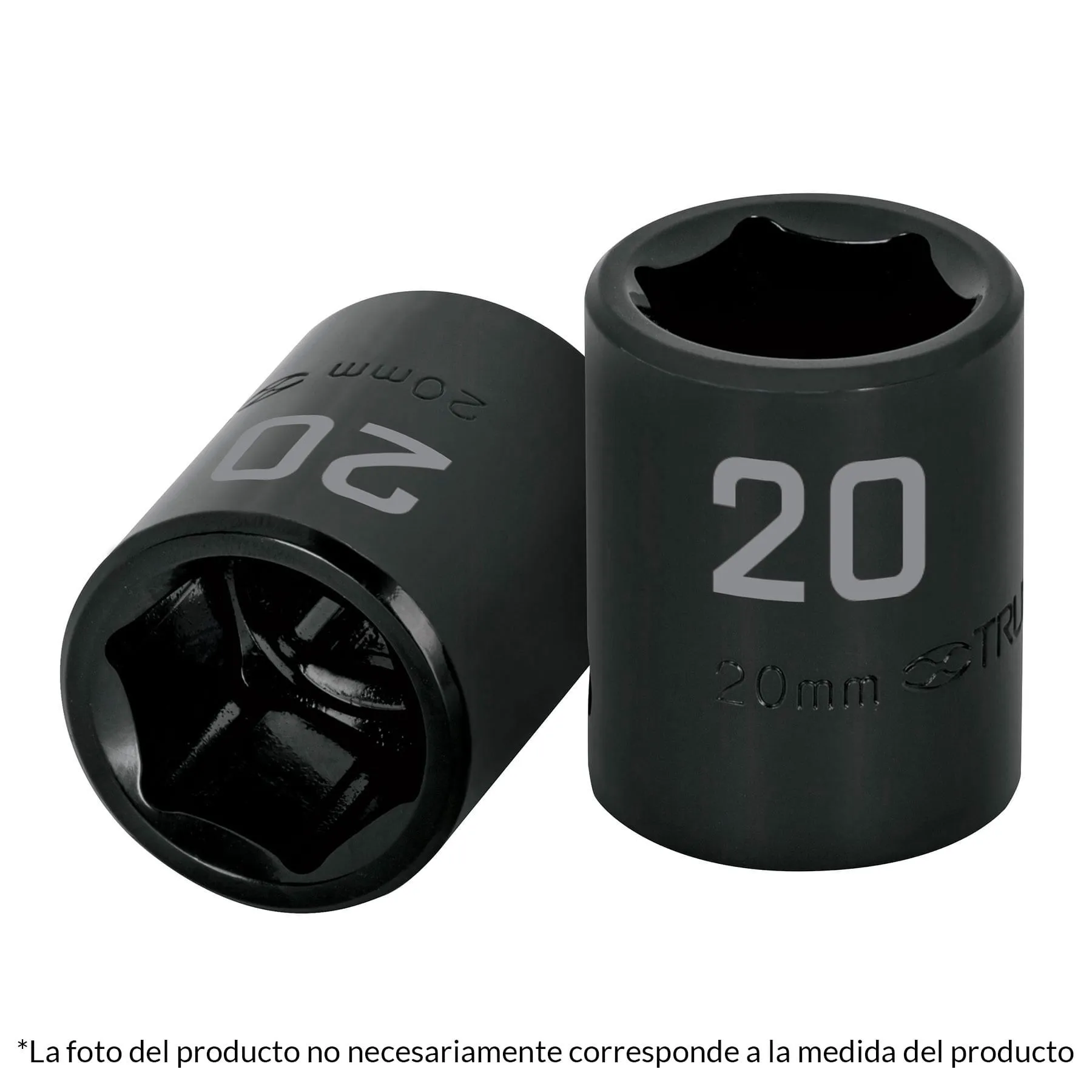 Copa Estándar De Impacto 6 Puntas De 13 Mm Cuadrante 1/2" Truper