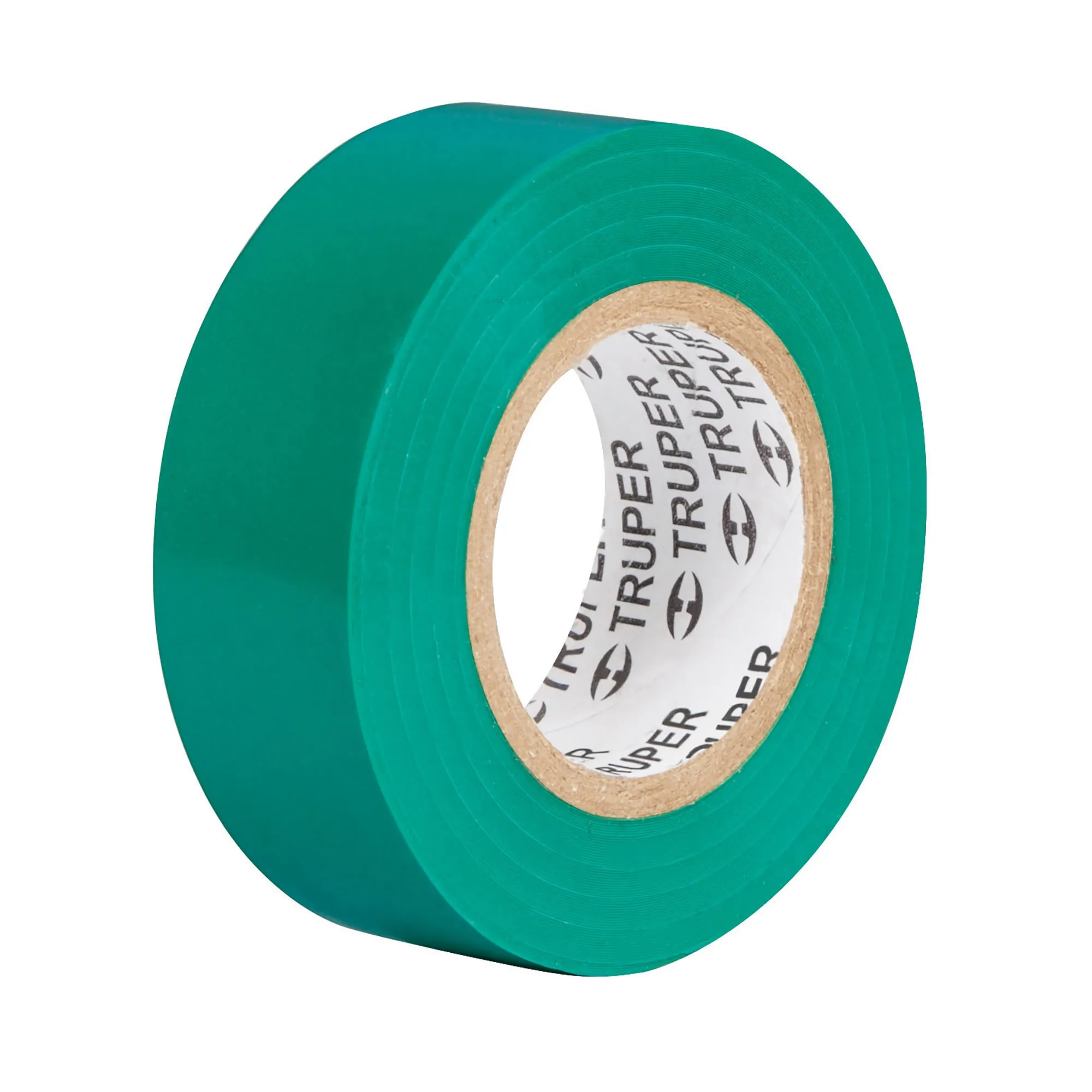 Cinta De Aislar Profesional De Pvc Verde De 9 M X 19 Mm Truper