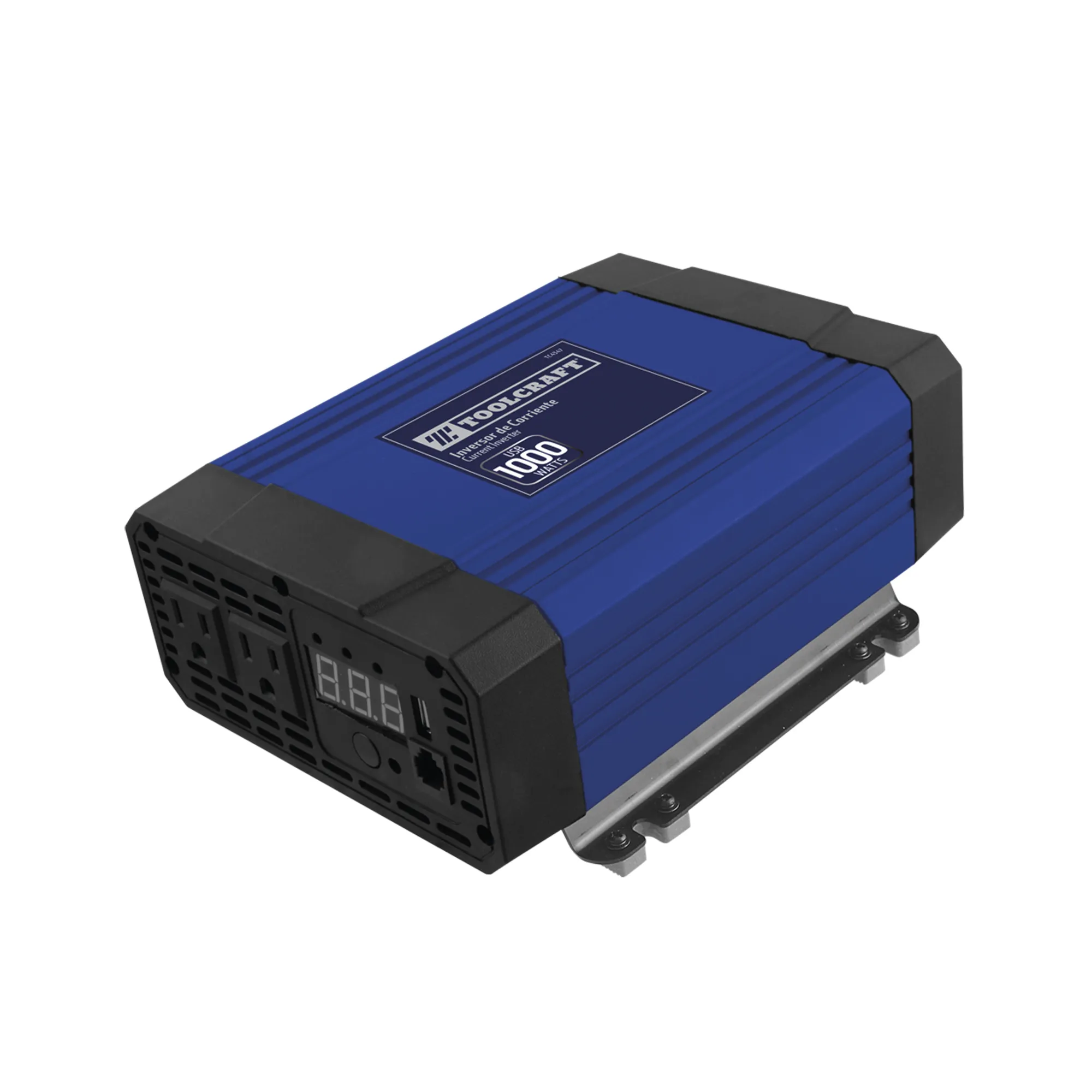 Inversor De Corriente 1.000 W Toolcraft 1 Usb Y 2 Contactos