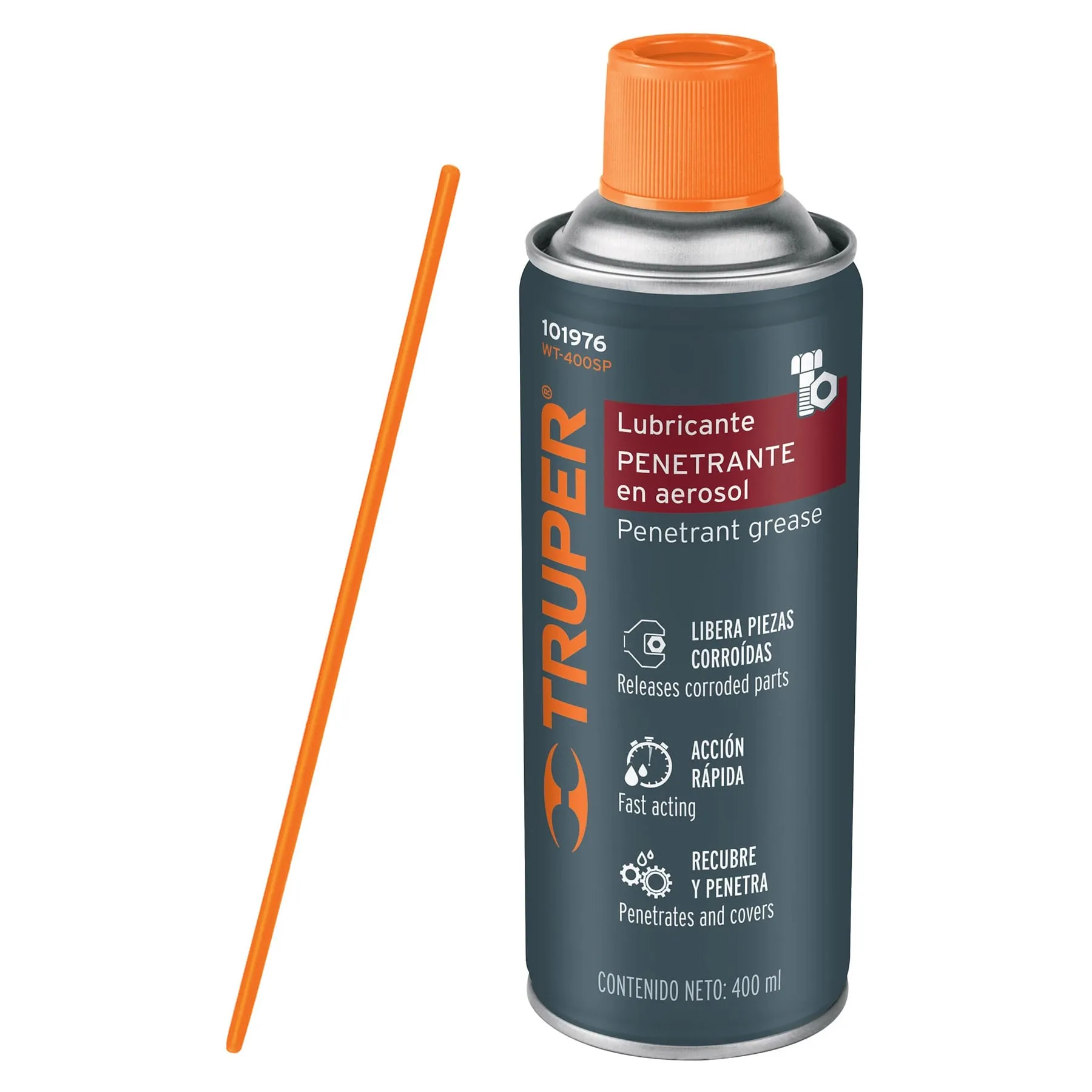 Lubricante Penetrante En Aerosol 400 Ml, Incluye Aplicador Truper