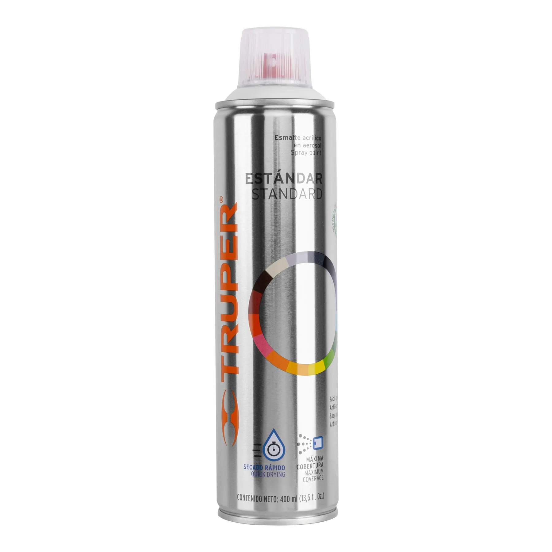 Pintura Aerosol En Lata 400 Ml Blanco Brillante, Profesional Truper