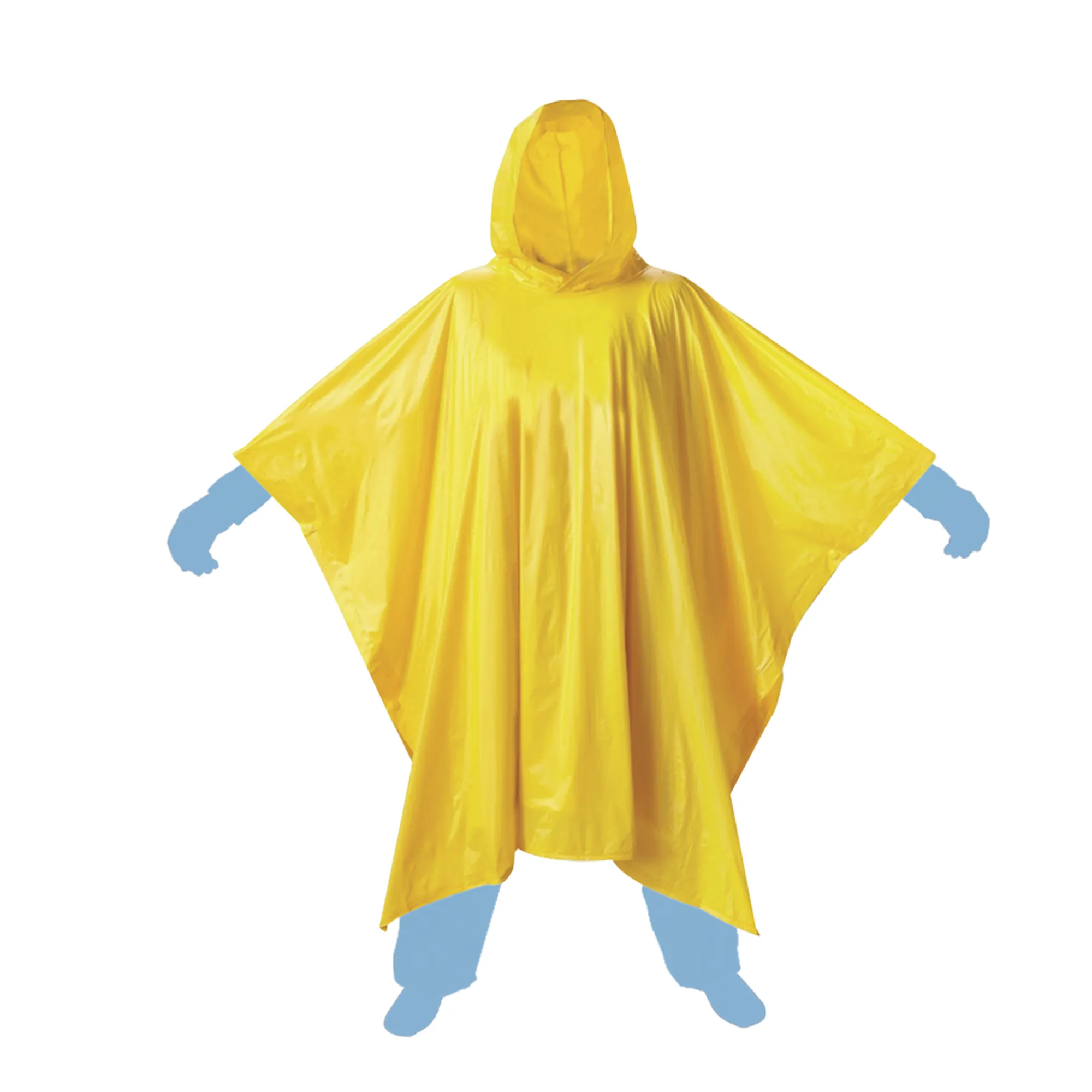 Capa Impermeable Ligera Para Lluvia Toolcraft Amarillo