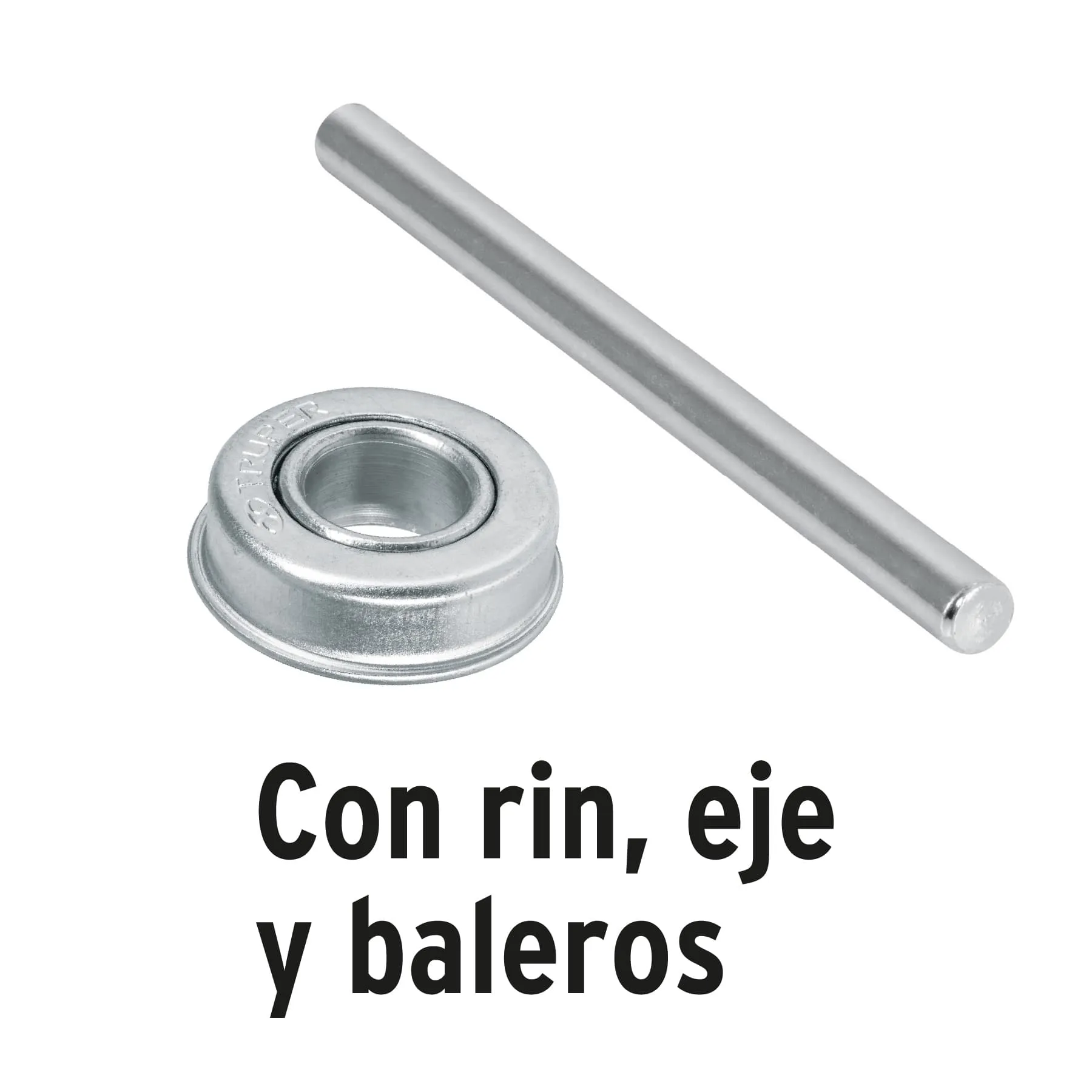 Rueda O Llanta Neumática De 14" X 3" Para Carretilla Pretul