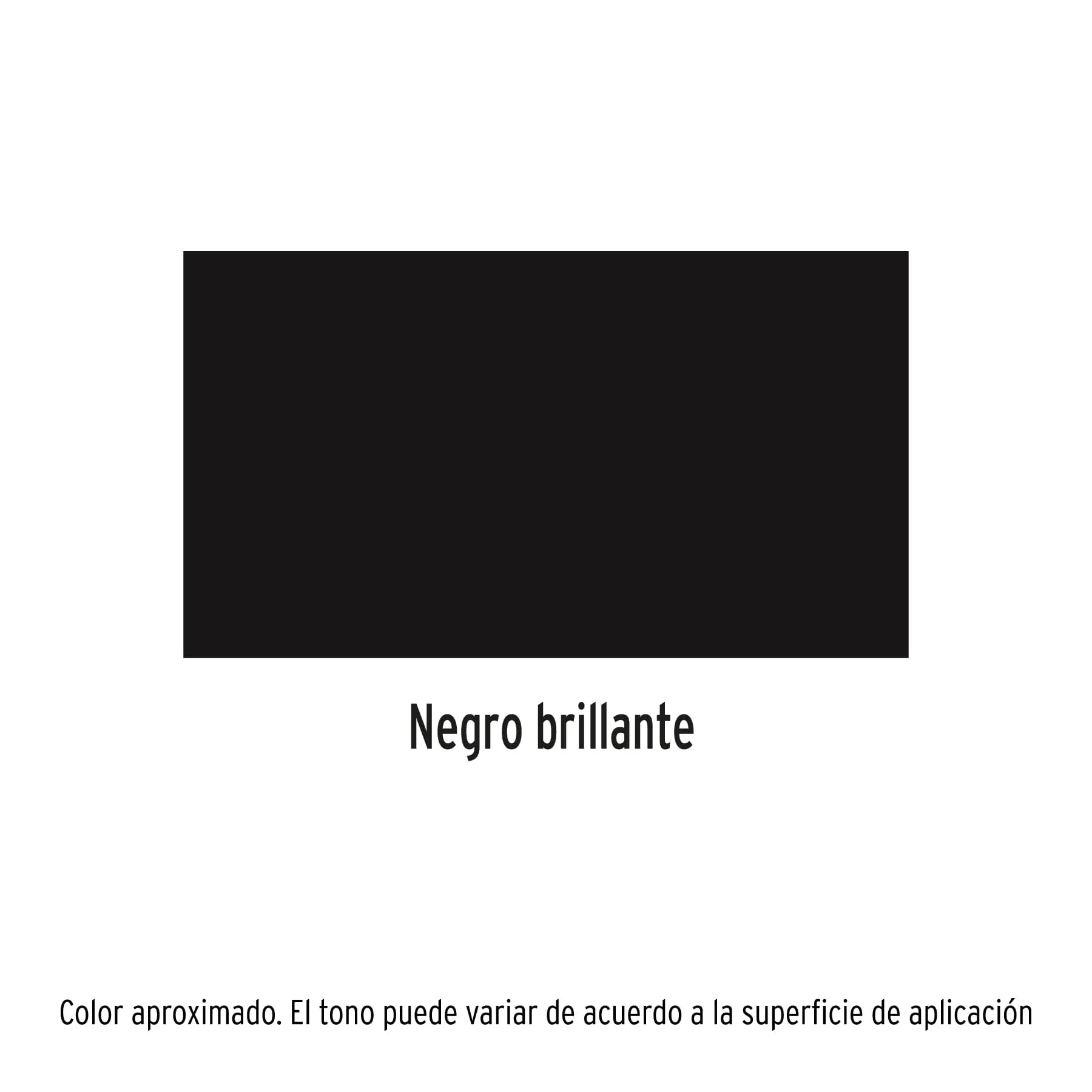 Pintura Aerosol En Lata 400 Ml Negro Brillante, Profesional Truper