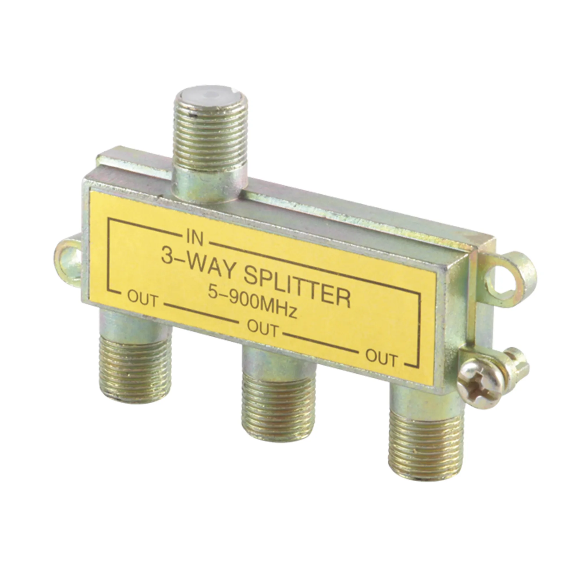 Divisor Splitter De 3 Salidas Fulgore Para Cable Coaxial