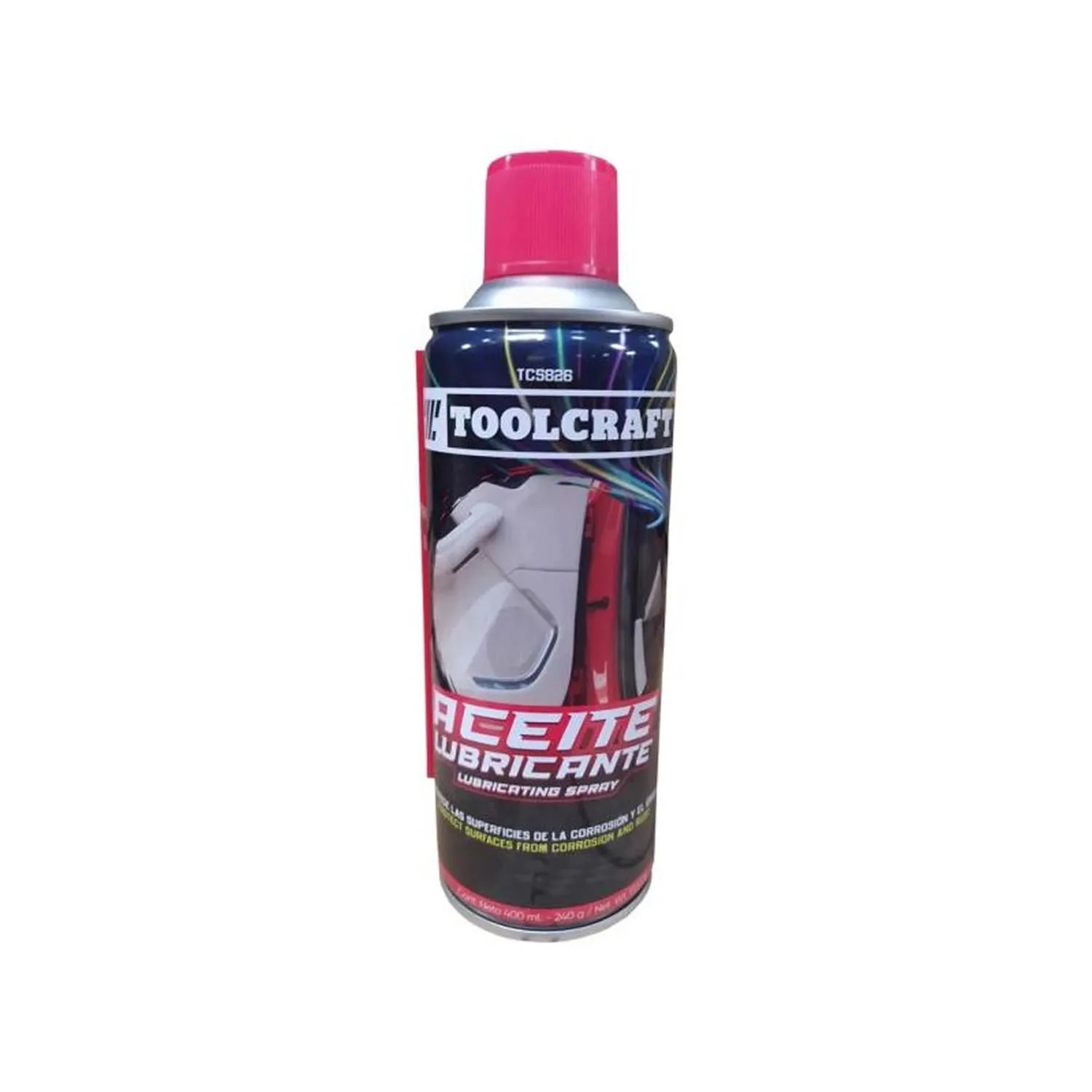 Lata De Aceite Lubricante 450 Ml Toolcraft Anti Corrosivo