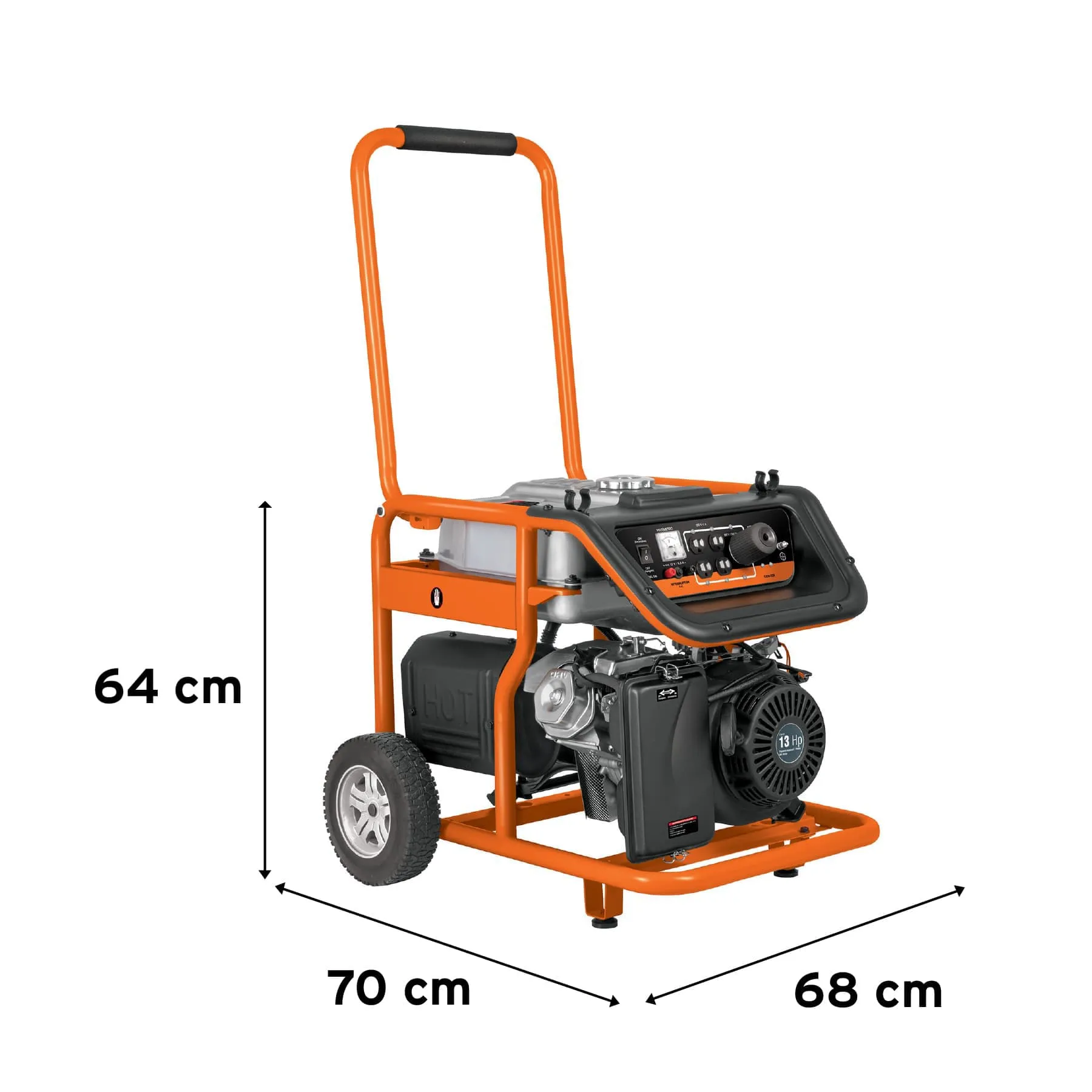 Generador Eléctrico A Gasolina Portátil 13 Hp, 120 V - 240 V Truper