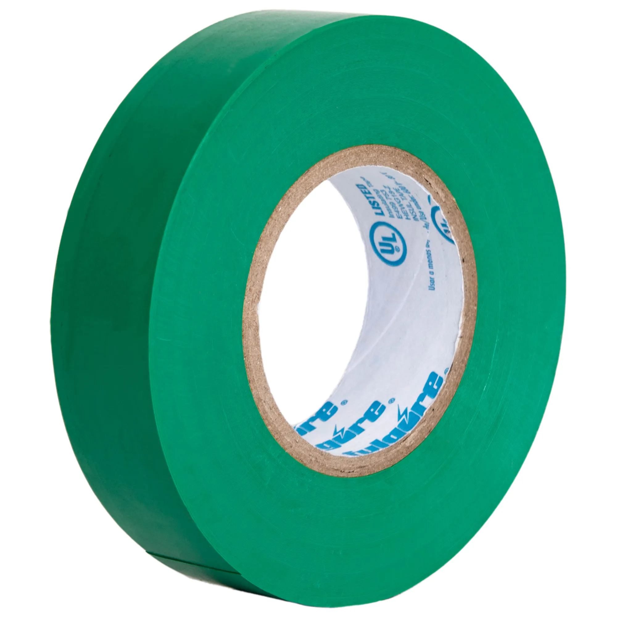 Cinta De Aislar Verde 18 Metros Fulgore 19 Mm X 0.18 Mm