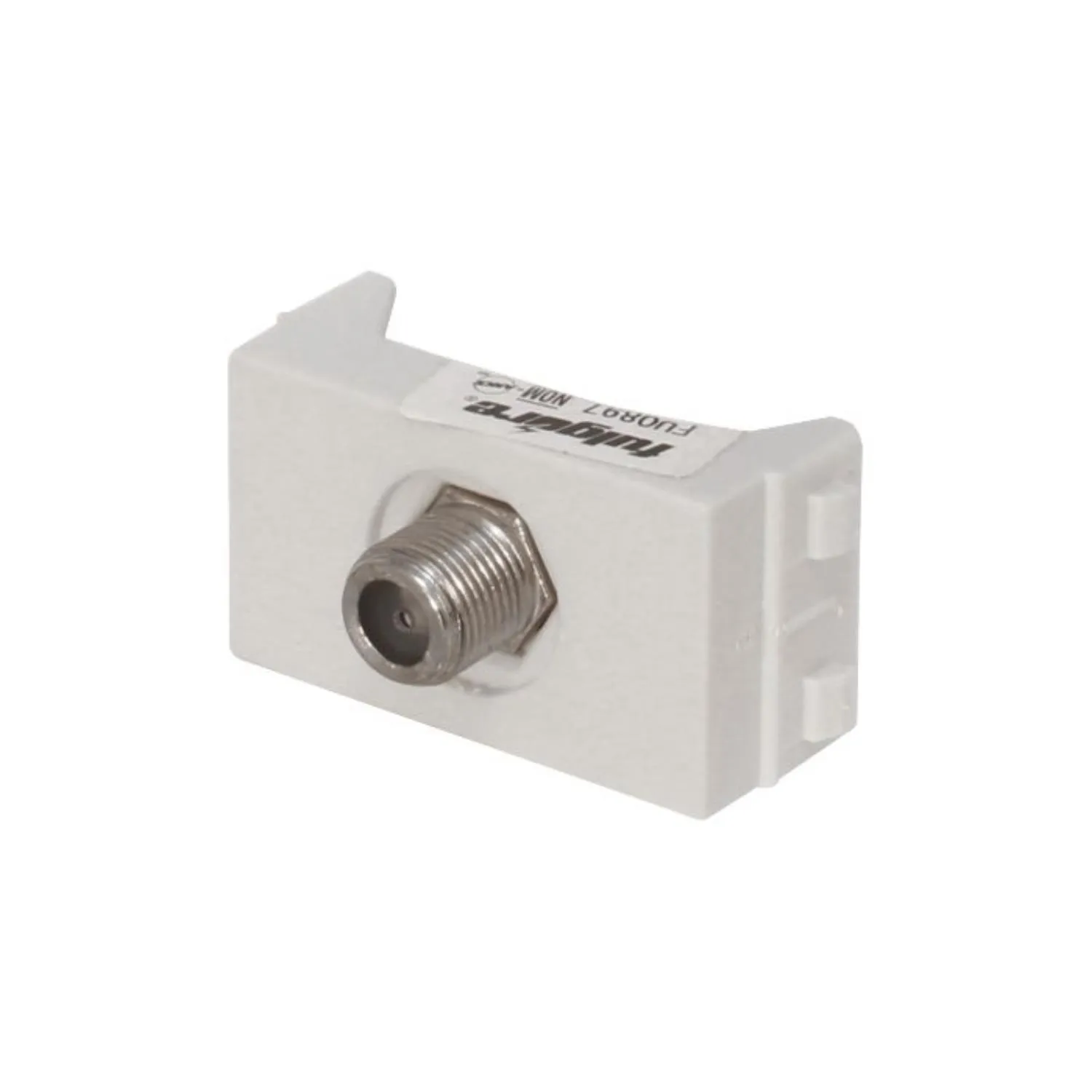 Conector Para Televisión De 70 Ohms Fulgore En Zinc