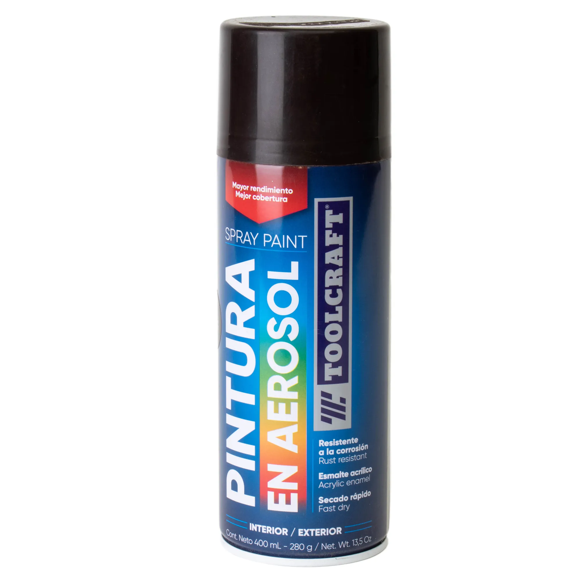 Pintura Aerosol Cafe Madera Toolcraft 400 Ml Sin Plomo