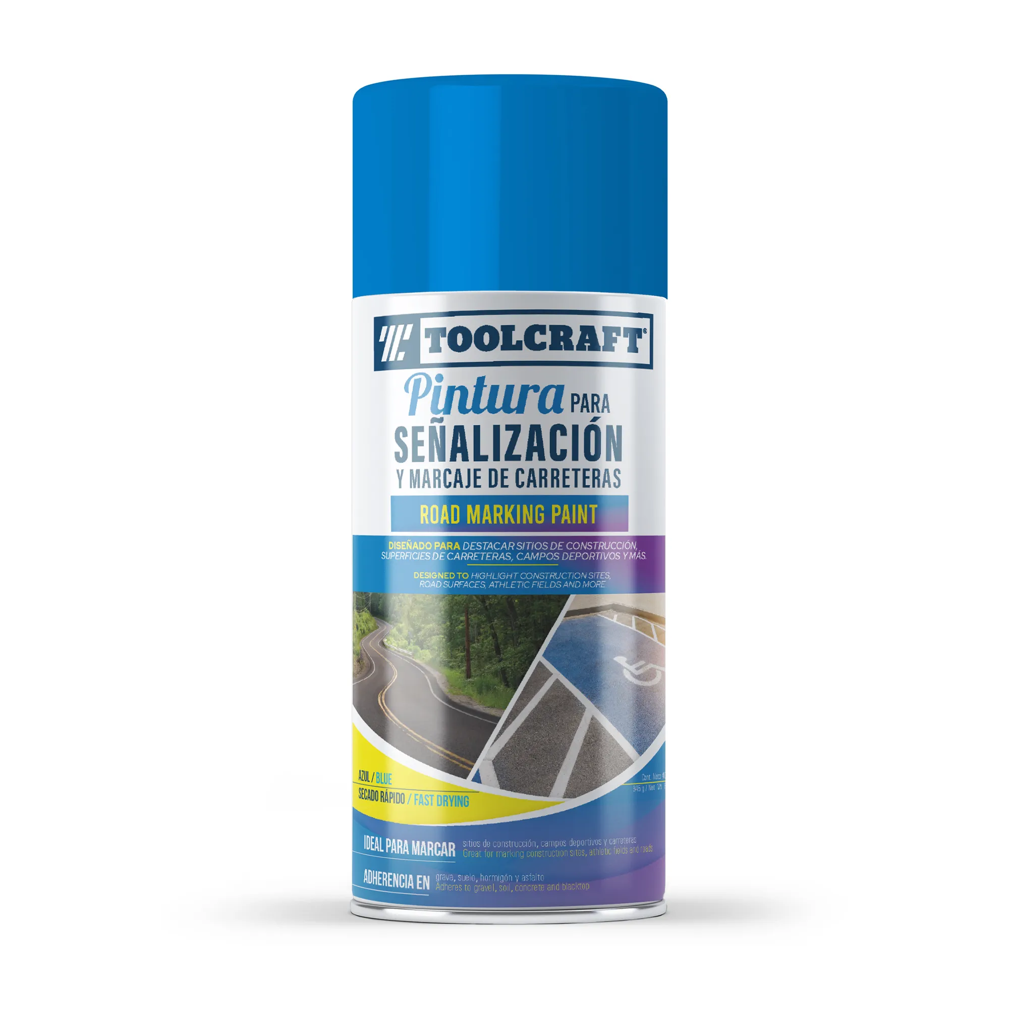 Pintura Aerosol Para Señalización Toolcraft Marca Suelos