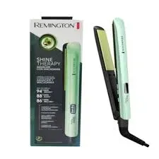 Plancha Alisadora Remington Shine Therapy Aguacate S9960