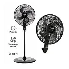 Ventilador 2 en 1 SAMURAI AirProtec MAXX Negro