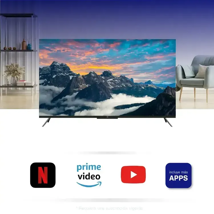 Tv kalley 50 4K-UHD qled smart TV Google