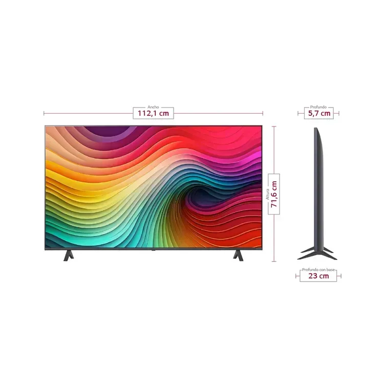 TV LG nanocell 50 4K UHD -procesador inteligente Α5 