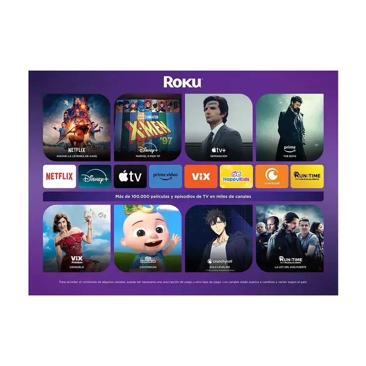 TV kalley 40" Pulgadas 102 cm K-RTV40FHD Smart TV Roku TV