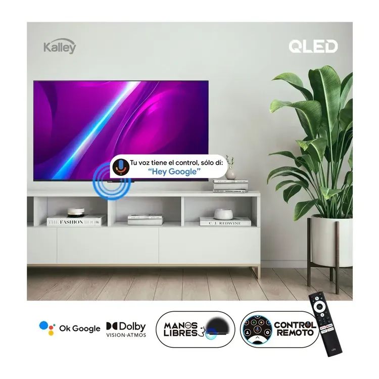 TV kalley smart 55 uhd 4k qled 