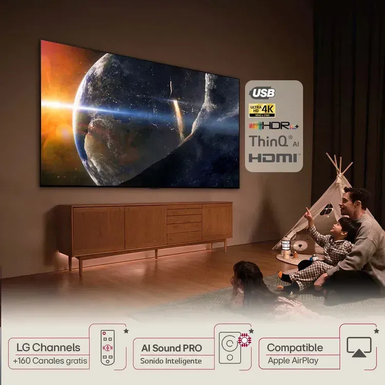 TV LG nanocell 50 4K UHD -procesador inteligente Α5 