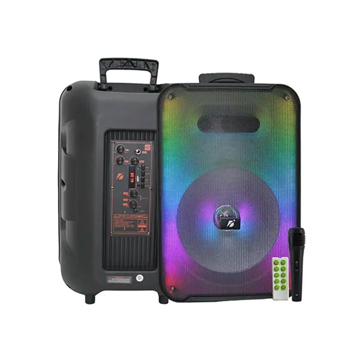 Parlante  Activo  Portátil  Bluethooth  KTS1575 Con  Micrófono y  Luces RGB 