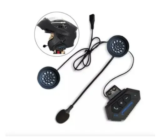 Intercomunicador Bt12 Auriculares  Para Casco 