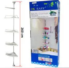 Organizador Baño Ajustable Ducha Blanco