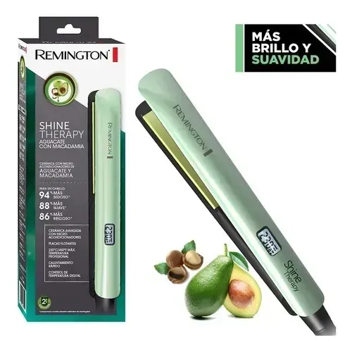 Plancha Original Para Cabello Remington Macadamia y  Aguacate