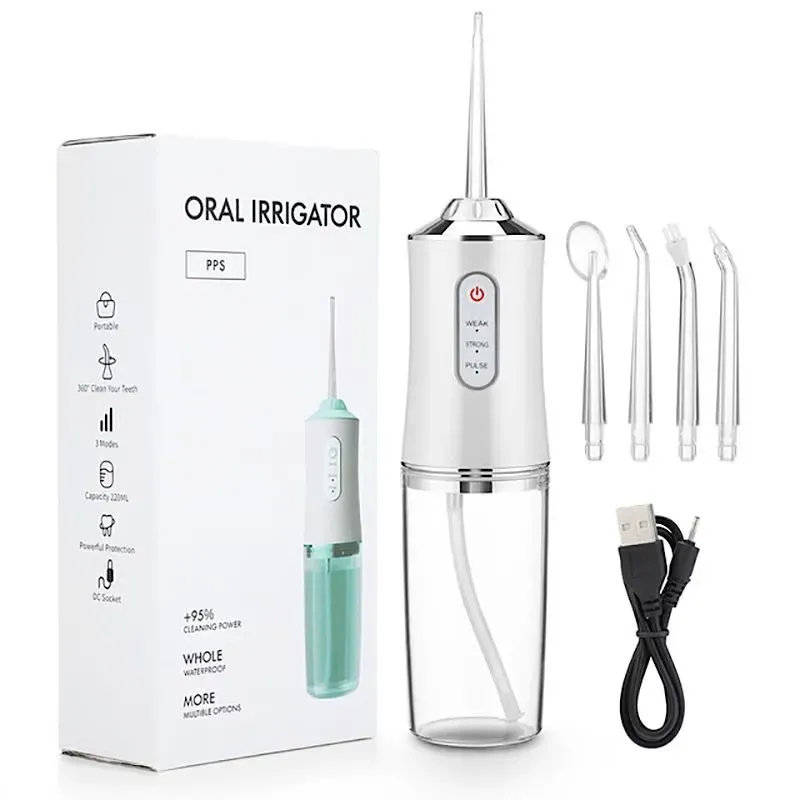 Irrigador Dental Recargable Limpiador De Dientes