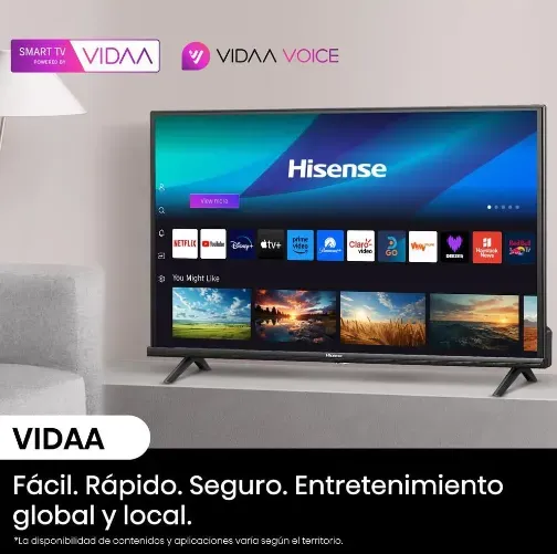 TV Televisor Hisense 43" Pulgadas FHD Smart TV