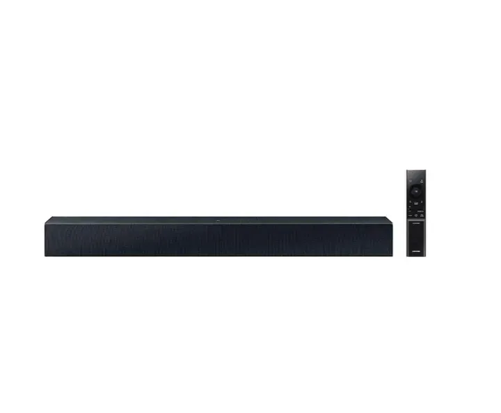 Barra de Sonido - SAMSUNG Woofer integrado 2.0 HWC400/ZL Negra