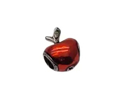 Charm Manzana Blanca Nieves Plata 925