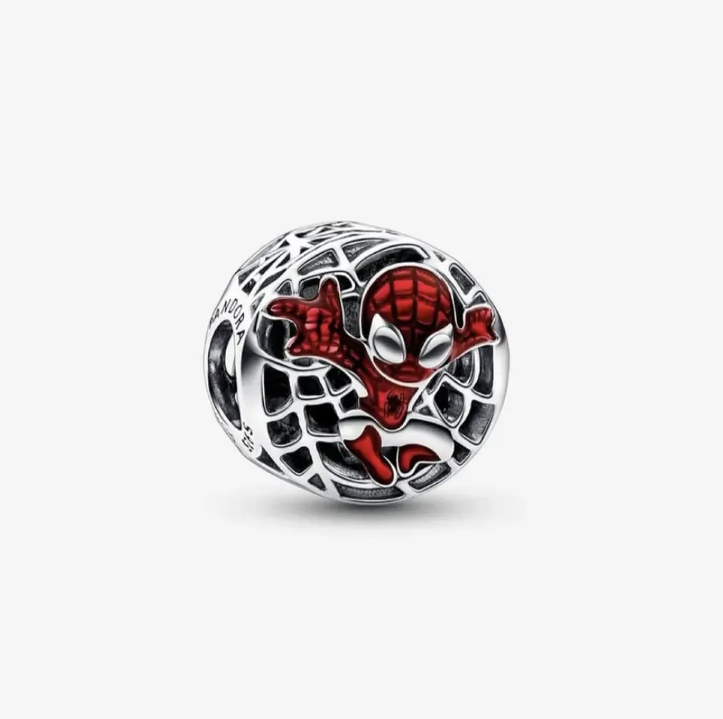 Charm Spiderman Plata 925