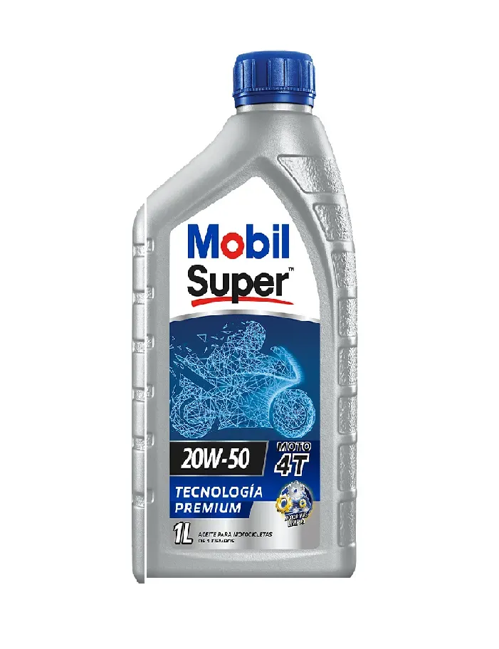 Aceite Mobil Super 20W-50 Moto 4t