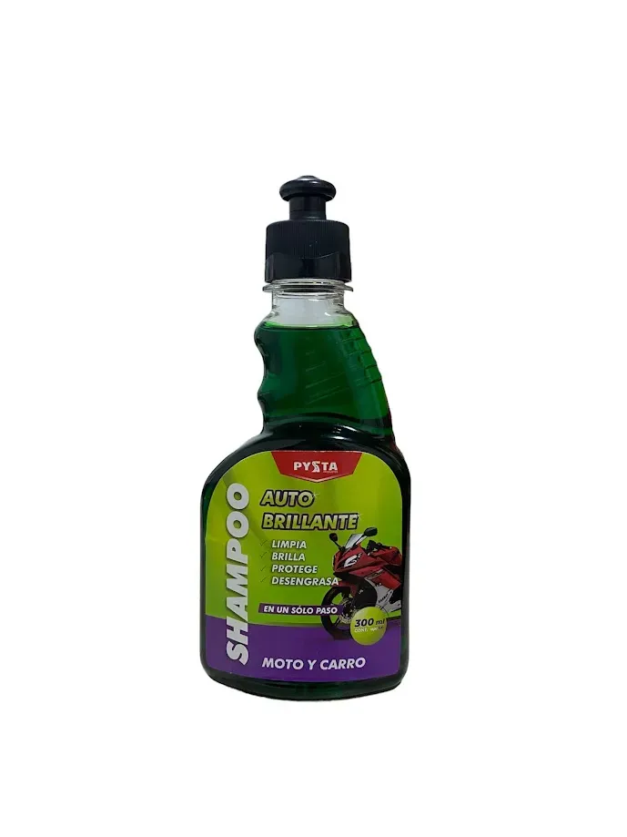 Shampoo Autobrillante Pysta 300ml (Liquido) - Motos Y Autos