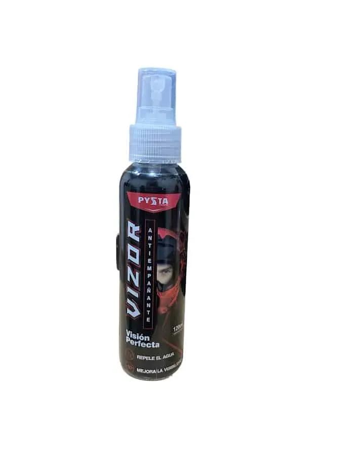 Antiempañante para visor de casco 120ml – Pysta (Spray) – Vizor Antiempañante