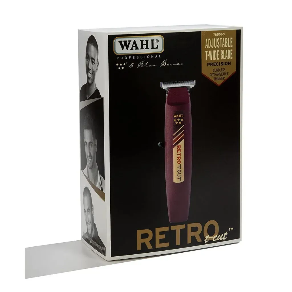 Maquina De Peluquería Wahl Profesional Retro T-cut 5 Star 8412