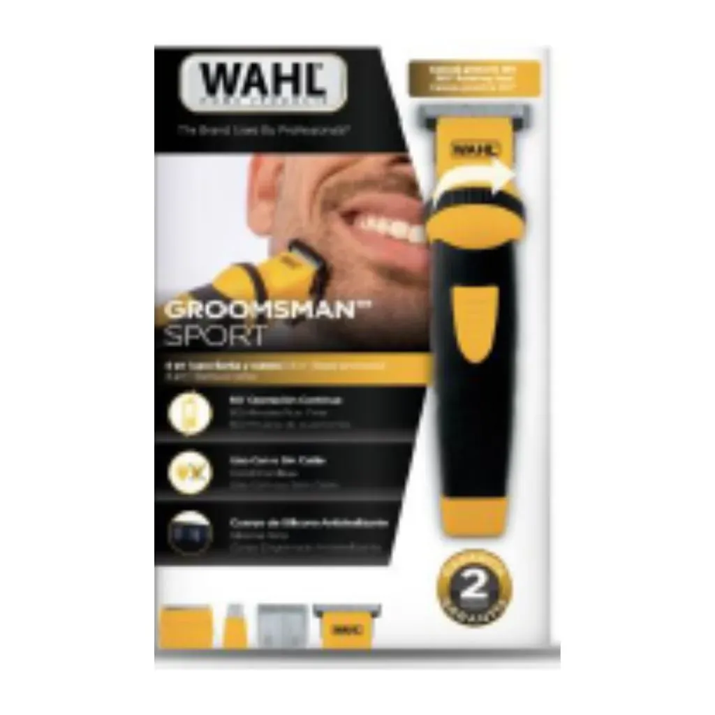 Recortadora Recargable Con Cabezal Rotativo Groomsman Sport Wahl