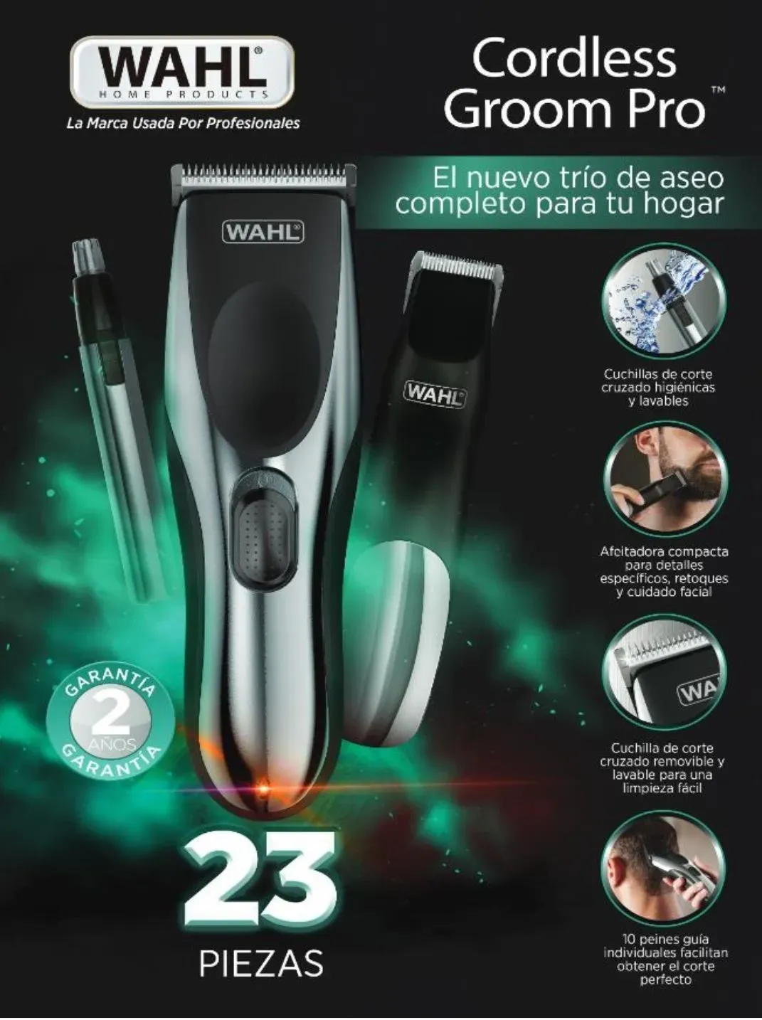 Combo Cortadora y Recortadora Cordless Groom Pro WAHL