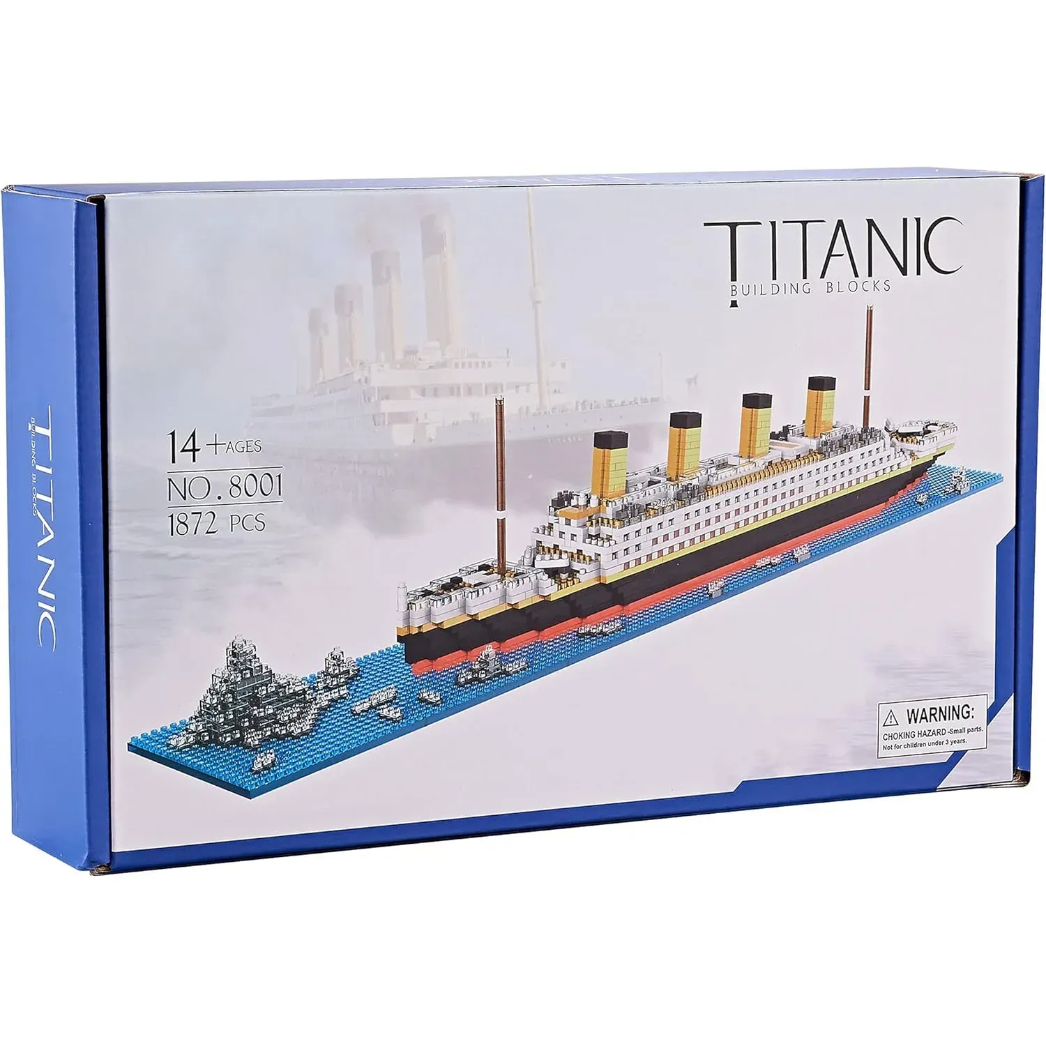 Lego Titanic Juego De Bloques De Construcción Modelo De Barco