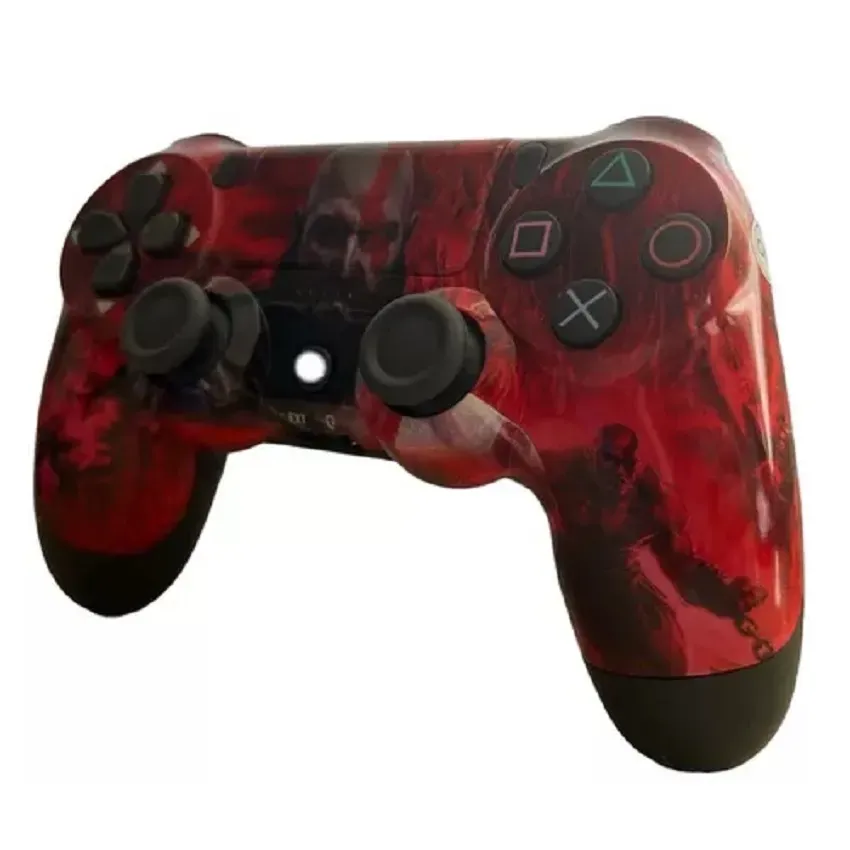 Control Para Play 4 Dual Shock Ps4 Edicion God Of War rojo